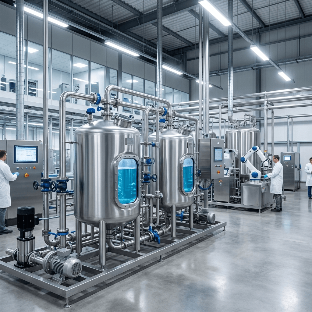 Effluent water treatment plant