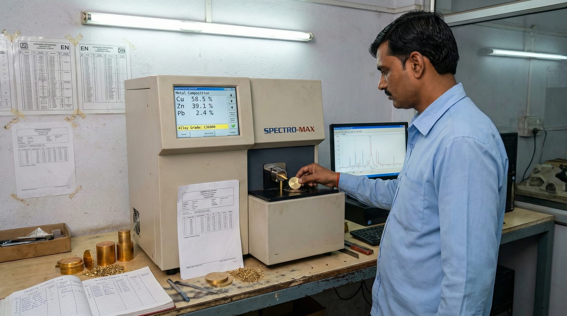 Metal Grade Inspection.