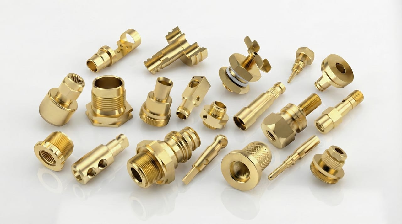 Brass Turned component